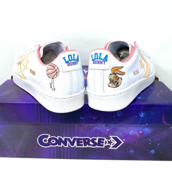 💖MEGA SALE💖Converse Men  172481C PRO LEATHER OX White Onyx Multi Basketball - Picture 7 of 12